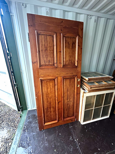 Reclaimed solid timber pane - 4,