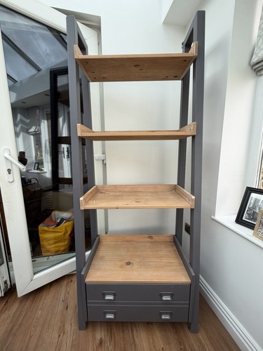 Tall industrial style wooden - tall,