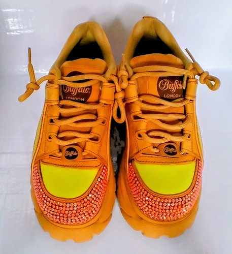 Buffalo womens yellow - womens, red