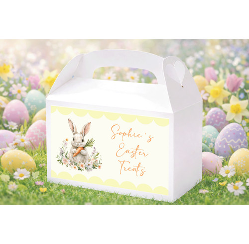 Personalised easter treat - easter, box