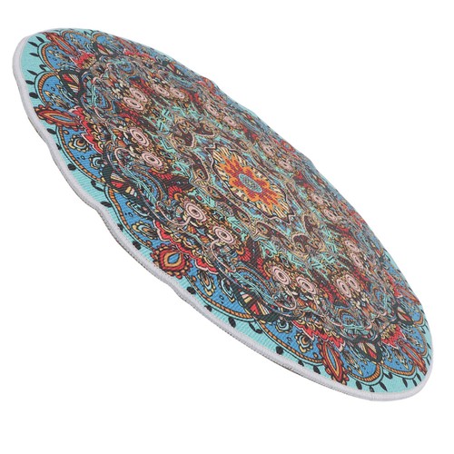 Round rug washable boho - ,