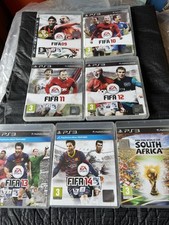 PS3 Game Bundle FIFA 09-14 Plus 2010 FIFA World Cup South Africa 