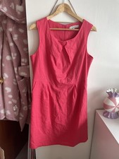 Peacocks linen blend pink