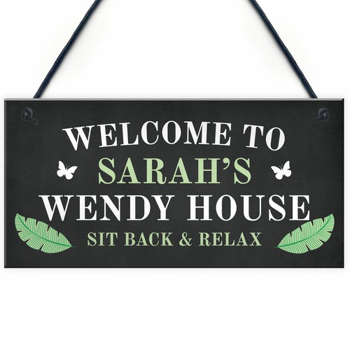 Personalised wendy house - wendy,