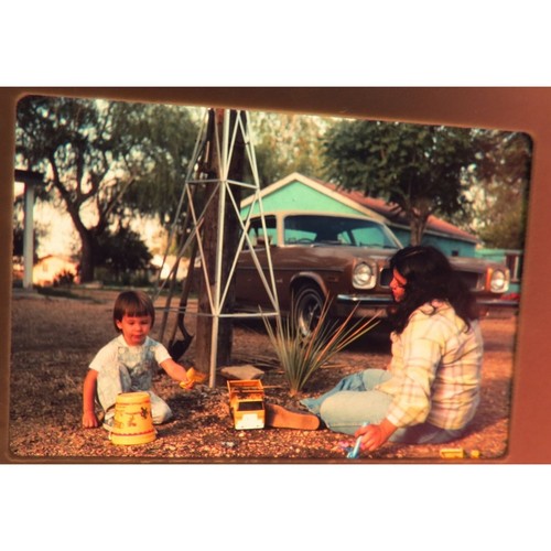 Vintage 35mm slice - slice, color
