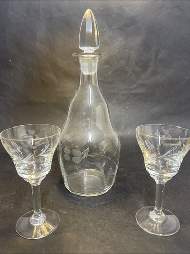 Vintage french crystal - french,