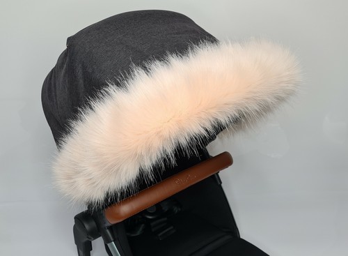 Pram fur hood trim - trim, accessories