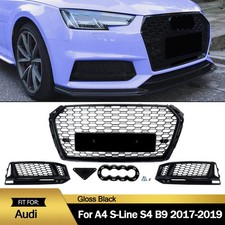 Gloss Black Front Grill Fog