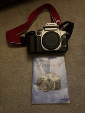 Canon EOS 50E 35mm SLR Film Camera Body Only Gold