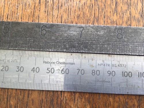 2rabone chesterman steel - , 12"