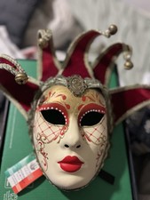 Stunning Red and Gold Handmade