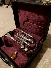 BESSON 600 Bb SILVER CORNET