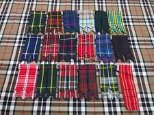 UK Kilt Hose Sock Flashes Various Tartans,Scottish Kilt Flashes,Highland Flashes