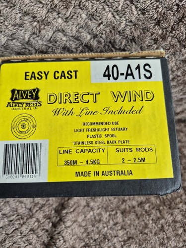 Alvey easy cast direct wind - alvey,