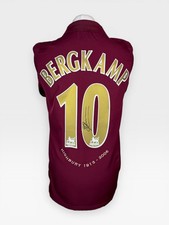 Signed DENNIS BERGKAMP Shirt -