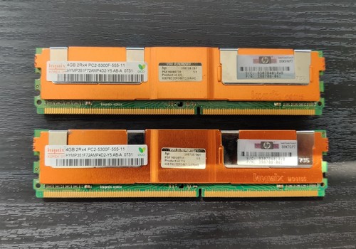 Hynix 2x4gb ddr2 667 - (8gb), ddr2-667