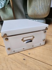 MUJI Plastic Flatpack Storage Box with Lid Clear