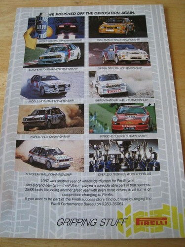 Pirelli rally championships - pirelli,
