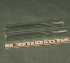 6 x Pyrex Glass test tube