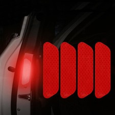 4x Red Reflective Strip Car
