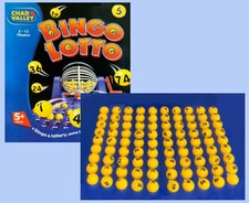 Spare Parts - CHAD VALLEY BINGO NUMBERED BALLS (Nos 46 to 90) - 0.575" / 14.6mm