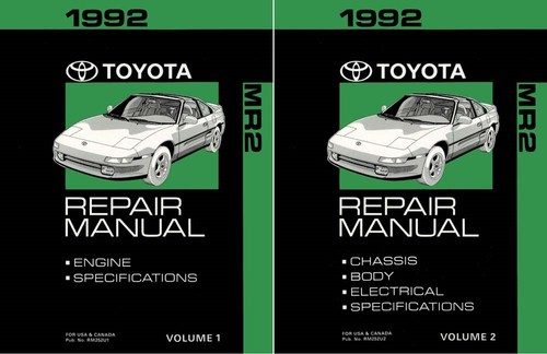 1992 toyota factory - 1992, mr-2