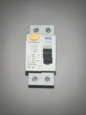 British general 63a 30mA ac type rcd rccb bg bs61008 