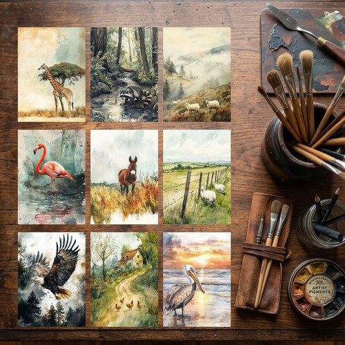 Pcs print aceo art card - aceo,