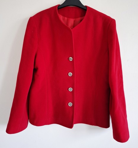 Vintage ladies blazer red - vintage,