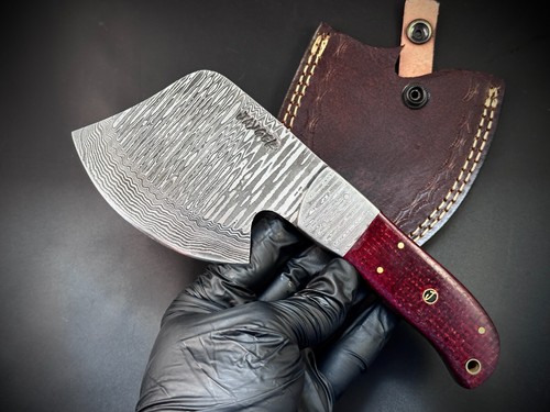 Handmade hand axe micarta - hand, |