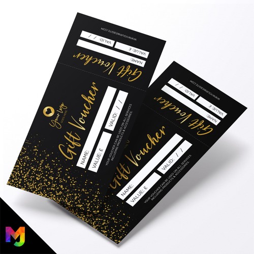 Custom printed gift vouchers - custom,