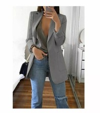 Longline Blazer Women Suit