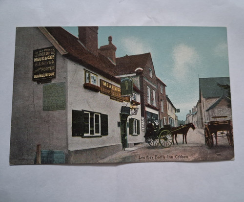 Leather bottle inn cobham - leather,
