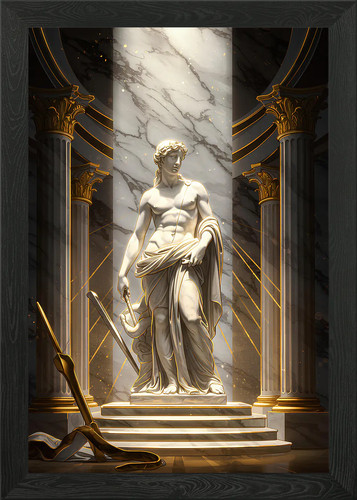 Classical statue marble - statue, in