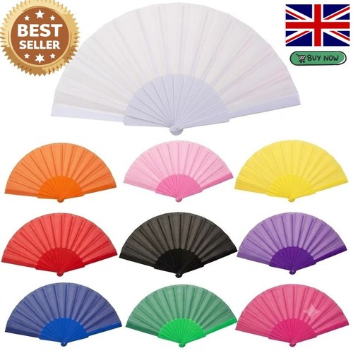 Hand fan held - fan, tela