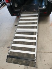 Aluminium Lightweight Folding Ramp  Motorcycle Quad Lawnmower