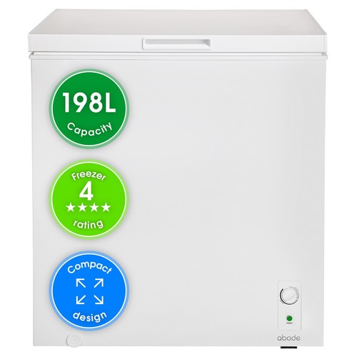 Abode chest freezer white - abode,