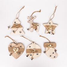 6 Pcs Wooden Christmas Tree