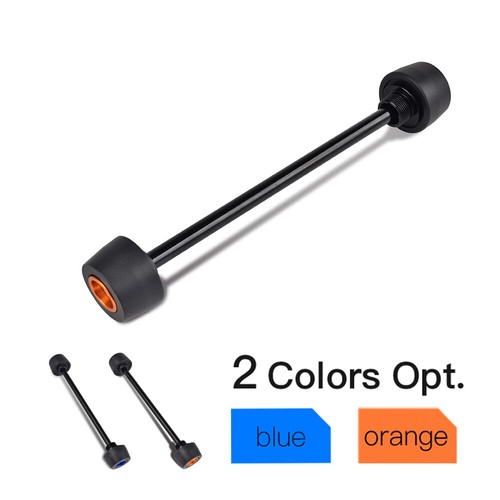 Front axle sliders crash pads - crash,