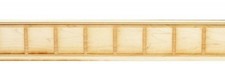 Dolls house wainscot interior - wainscot,