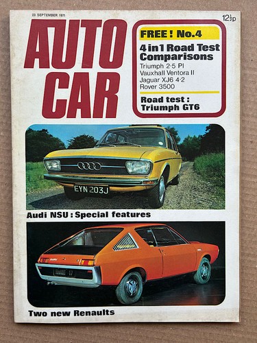 Audi 100ls autocar magazine - autocar,