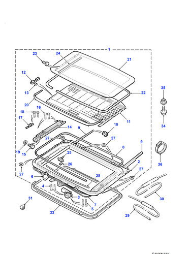Land rover sunroof drive - rover,