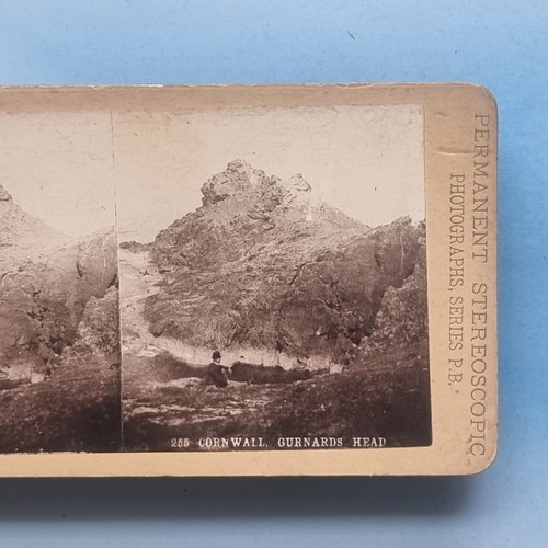 Stereoview card real photo - stereoview,