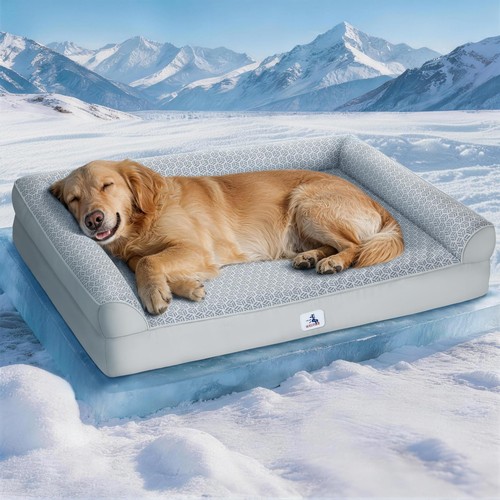 Cooling dog bed - cooling,