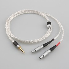 8 Cores OCC Silver Headphone Upgrade Cable For HD800 HD800S HD820 Headset Cable