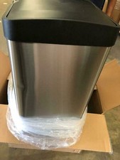 Stainless Steel Pedal Recycling Bin with Lids for Kitchen Waste (Sealed Return)