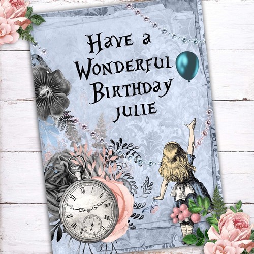 Alice wonderland birthday - in,