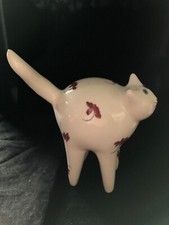Decorative ceramic cat