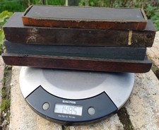 Oil Stone Hone Sharpening Tool Antique 1480g Job Lot 3 In Group