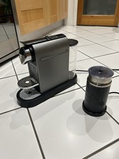 Krups Citiz Nespresso Titanium Pod Coffee Machine with Milk Frother